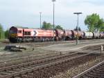 DE 669 der HGK im Bahnhof Aulendorf am 02.05.2007