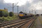 Class 66, im Lehrte am 08.08.2010