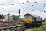 DE6302 von Crossrail rangiert in Aachen-West.