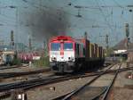 Fnf Class 66 von Crossrail am 28.09.2011 in Aachen West.