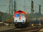 DE6301  Debora  von Crossrail zieht am 22.04.2012 einen Containerzug aus Aachen West um ber die Montzenrampe nach Belgien zu fahren.