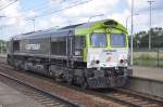 Captrain 6601 am 04.08.2012 in Bahnhof Antwerpen-Luchtbal