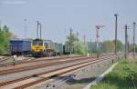 66005 von Freightliner am 01.05.2012 in Grosteinberg abgestellt