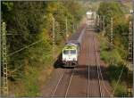 Unterwegs durch das Wurmtal (Kr.Aachen),ist diese Captrain Class 66.
