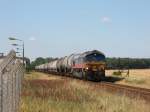 29 003 (Heavy Haul Power) mit Kesselzug in Casekow (19.07.2006)