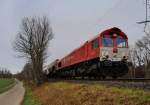 CrossRail PB 03  bei (Rimburg) bach-Palenberg im Februar 2014  nach Aachen