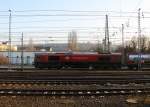 Die Class 66 DE6301  Debora  von Crossrail kommt aus Richtung Montzen/Belgien mit einem Containerzug aus Zeebrugge-Ramskapelle(B) nach Milano(I) und fährt in Aachen-West ein.