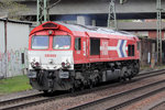 RHC DE 669 (266 069-4) durchfährt Hamburg-Harburg 20.4.2016