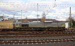 Die Class 66 266 035-5 von Railtraxx fährt mit einem Güterzug aus Linz-Voestalpine(A) nach Antwerpen-Waaslandhaven(B) bei der Abfahrt aus Aachen-West und fährt in Richtung