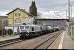 Kesselzug mit 266 069-4 (DE 669 | EMD JT42CWR) der Beacon Rail Leasing Limited, vermietet an die RheinCargo GmbH & Co.