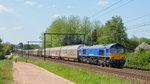 Höhepunkt des Tages war die blaue DE6607, die seit Anfang April auf belgischen Gleisen zu sehen ist.