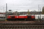 Die Class 66 DE6310  Griet  von Crossrail rangiert in Aachen-West.