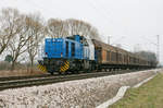 271 014 (zum Aufnahmezeitpunkt für die Bayerische CargoBahn GmbH im Einsatz) // Aufgenommen zwischen Kork und Legelshurst.