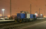 271 014 (zum Aufnahmezeitpunkt für die Bayerische CargoBahn GmbH im Einsatz) // Bahnhof Kehl // 27. März 2013