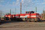 Am späten Nachmittag des 24.03.2019 stand EVB 271 031 (ex. 411 53) zusammen mit EVB 271 030 (ex. 411 52) abgestellt im Hafen von Bremerhaven und warteten dort auf ihren nächsten Einsatz.