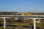 271 022 & 9425 064 am 22.11.25 auf der Aurachtalbrücke bei Emskirchen