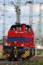 Historie und Moderne: MaK G 1000BB der  Chemion  und ein Flgelsignal...