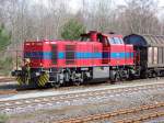 MaK G 1000 BB mit einen Windradzug in Munster. (01.04.10)