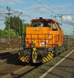 Im knalligen orange kam dann noch die 271 075-9 der northrail daher.