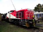 Vossloh G1000 BB der Hafenbahn Frankfurt am Main am 11.09.11 als D2 