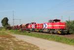 DH716 & DH715 der Rheincargo in Porz Wahn am 30.09.2013