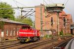 HGK 271 MaK Vossloh G 1000BB als Lz am 07.05.2014 in Hamburg Harburg.