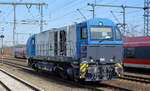 Northrail mit der MaK G 2000 BB  1041  [NVR-Nummer: 92 80 1273 013-3 D-NRAIL] am 14.03.22 Durchfahrt Bf.