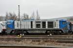 Vossloh G 2000 BB der HGK in Brhl-Vochem - 12.02.2013