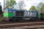 Vossloh Diesellok MaK 2000BB Nr. 1001459 Boreas  Rupartikelfrei  im Bahnhof Castrop-Rauxel bei Rangierarbeiten vor einem Kohlewagenzug der RAG / RBH am 20.04.2007. 
Die Lok war zu dem Zeitpunkt an die DE vermietet, und wurde im Einsatz fr den Kraftwerk-Pendel zwischen Dortmund-Obereving zum Kraftwerk Mark Elverlingsen in Werdohl eingesetzt. (vielen Dank fr die Infos an Dave Fiebeck)

