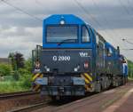 ... und nochmal ein Nachschuss auf den MAK Lokzug damit man auch was von einer der G200 was sieht :) Aufgenommen am 06.07.2010 in Radbruch.