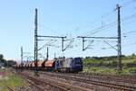 HLG 273 003-4 (92 80 1273 003-4 D-BEBRA) mit einem G�terzug ins Kalirevier Heringen, am 26.05.2026 bei der Einfahrt in Gerstungen.
