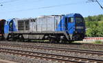 HLG 273 003-4 (92 80 1273 003-4 D-BEBRA) am 26.05.2026 bei der Einfahrt in Gerstungen.