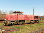 275 820-9 (92 80 1275 820-9 D-CFLCA) der deutschen CFL-Tochter am 22. April 2018 in Niebüll.