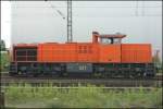 Rangierfahrten in Recklinghausen-Süd für RBH 827 (G1206/2000).  25.06.2007
