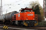 Chemion MAK 1206  bei der Durchfahrt in Recklinghausen Ost am 04.03.2020