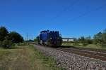 ESG Vossloh G1206 (275 117-0) als Leerfahrt am 31.05.20 in Waghäusel (Baden Württemberg) 