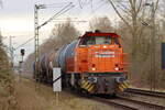 CLG 275 002-4 am BÜ km 46,368 bei Meerbusch 27.1.2026
