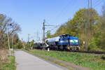 NIAG 5 mit einem kurzen Silozug in Ratingen Lintorf, 7. April 2026