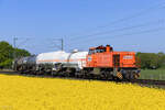 275 003-2 (Chemion) mit einem Kesselzug in Meerbusch B�singhoven, 24. April 2026