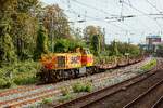 TKSE 547 (275 114-7) mit leeren Brammenzug in Wuppertal, August 2026.