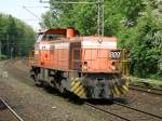 RAG 809,MaK G 1206,Ruhrpott-Sprinter in Bochum Hamme.(13.05.2008)