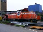 Ein  Ruhrpott Sprinter  G 1206 der RAG im Verladebahnhof der Zeche Auguste Victoria 3/7 in Marl beim Tag der offenen Tr am 9.