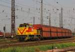 MEG 220 (92 80 1275 220-2 D-MEG) mit dem Leer-Kohlependel von Buna Werkbf nach Whlitz, in Grokorbetha; 26.08.2011