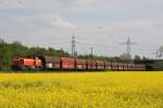 RBH 804 am 4.5.12 mit einem Kohlezug bei der Durchfahrt durch Ratingen-Lintorf.