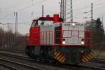 Akiem 1509 (275 626/92 87 0061 701-4 F-VC]  am 30.11.12 als Tfzf bei der Durchfahrt durch Ratingen-Lintorf.