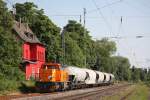 Northrail/NIAG 275 103 am 18.6.13 mit einem Sodazug in Ratingen-Lintorf.