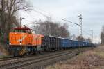 275 019 fuhr am 22.2.14 durch Bottrop-Welheim.