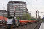 RTS 275 624 fuhr am 2.4.14 durch Düsseldorf-Rath.