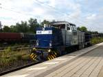 RBH 801 durchfährt im flotten Tempo Gladbeck-West 15.07.2014