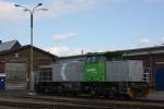 Vossloh G1206 leider ohne Nummer am 6.10.13 abgestellt bei Vossloh in Moers